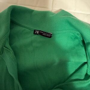 Zara Mint Green Pullover